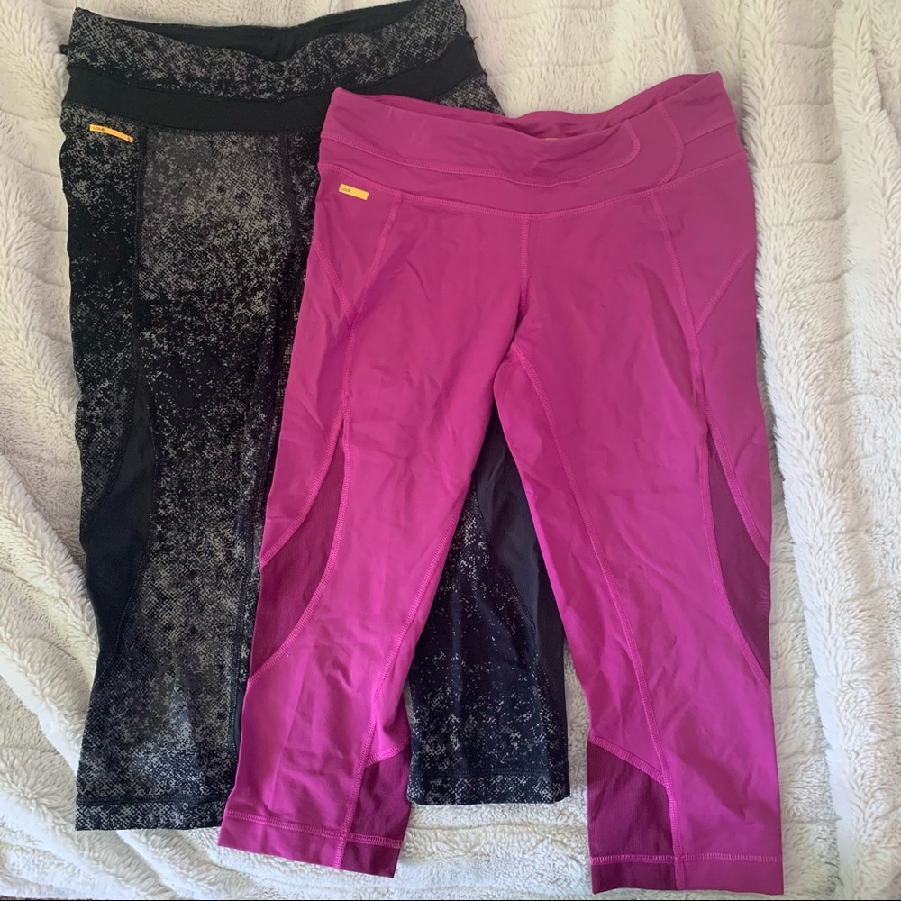 2pc Lole sport capri Sz S